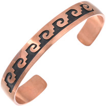 Copper Sterling Cuff Bracelet 31748