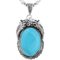 Navajo Turquoise Pendant 43483