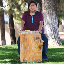 Large Rawhide Powwow Drum 43527