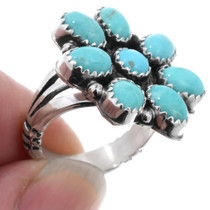 Sterling Silver Navajo Turquoise Ring 43656