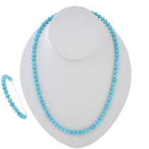 Turquoise Beaded Navajo Necklace 43908