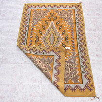 Authentic Navajo Made Wool Rug 44165