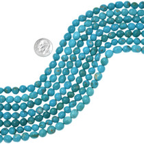 Bright Blue Turquoise Beads 37835