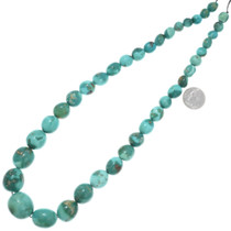 Royston Turquoise Color Character Graduated Turquoise Beads 37854