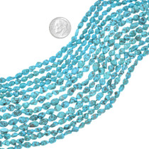 Natural Turquoise Nugget Beads Priced Per Strand 37876