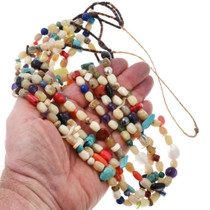 Native American Beaded Treasure Necklace 44345