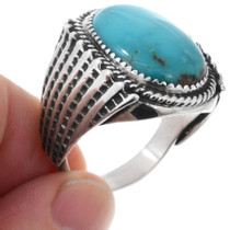 Navajo Turquoise Mens Ring 44394