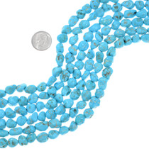 High Grade Sleeping Beauty Turquoise Nugget Beads 37918