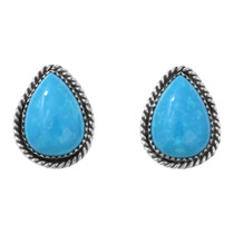 Natural Sleeping Beauty Turquoise Earrings 44527