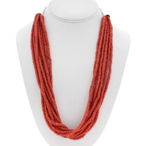 Natural Mediterranean Coral Necklace 44671