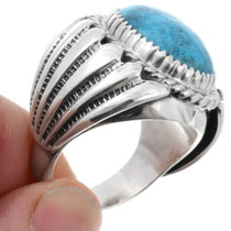 Native American Turquoise Sterling Silver Ring 44898