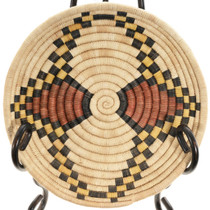 Hand Woven Coiled Hopi Basket 44899