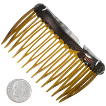 Navajo Silver Feather Barrette Comb 44971