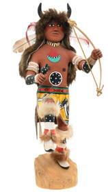 First Mesa Buffalo Vintage Native American Kachina Doll 46089