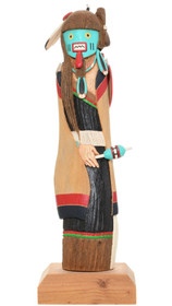 Vintage Hopi Tewa Warrior Maiden Kachina Doll