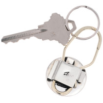 Authentic Native American Key Ring Artist Stanley Gene Signed 46165