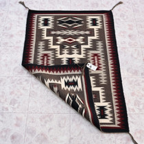 Navajo Storm Pattern Wool Rug High End Tightly Woven Masterpiece 46198