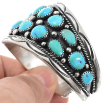 Vintage Natural Turquoise Bracelet 46452