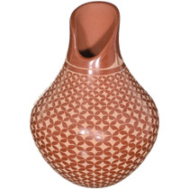Vintage Pueblo Hand Etched Jemez Pottery Vase 46336