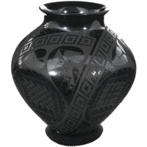 High Quality Mata Ortiz Black on Black Pottery 46339