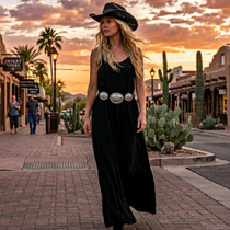 Sterling Navajo Concho Belt 47663