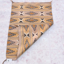 Authentic Hand Woven Navajo Rug Wide Ruins Design 47722