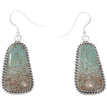 Number 8 Turquoise Earrings 48024