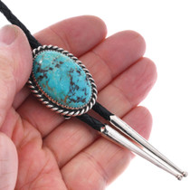 High Grade Robins Egg Blue Turquoise Bolo Tie 48035