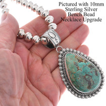 Spiderweb Turquoise Navajo Pendant 48127