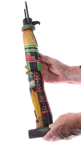 Crow Mother Kachina Traditional Hopi Hand Carved Signed 0012