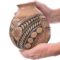 Hand Coiled Mata Ortiz Pottery Geometric Southwest Pattern 48503