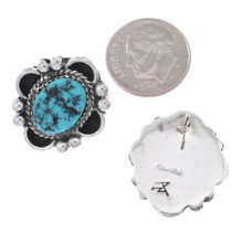 Arizona Turquoise Nugget Navajo Earrings 45701