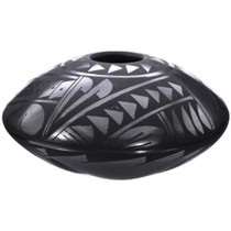 Mata Ortiz Casas Grandes Pottery Blackware Southwest Decor 48721