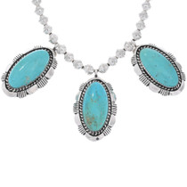 Native American Turquoise Necklace 48742