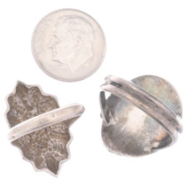 Old Pawn Southwest Native American Ring Turquoise Onyx Gemstones 45875