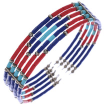Five Layer Beaded Tribal Style Bracelet  7399