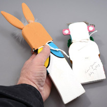 Traditional Hopi Flat Kachinas Set of Two 48837