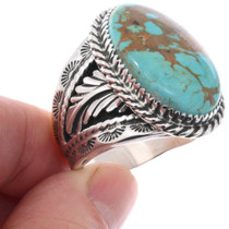 Navajo Patagonia Turquoise Mens Ring 48942