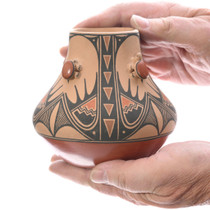Figural Jemez Pottery Sculpted Turtle Design 49006