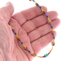 Colorful Native American Beaded Necklace 49020