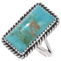 Navajo Turquoise Ring 49028