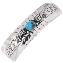 Turquoise Sterling Silver Hair Barrette 49064