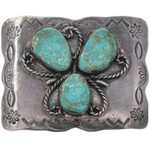 Old Pawn Royston Turquoise Belt Buckle 49105