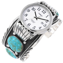 Turquoise Men's Watch Cuff Bracelet 49119