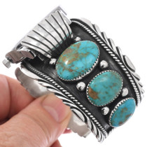 Arizona Turquoise Watch Cuff Mens 49119