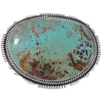 Genuine Turquoise Belt Buckle 49127