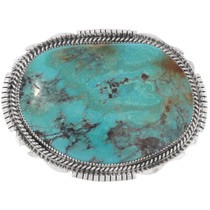 Genuine Turquoise Belt Buckle 49129