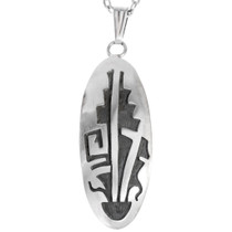 Navajo Southwest Sterling Silver Pendant 49177