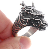 Silver Dragon Ring 50049