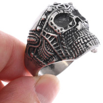 Chain Mail Armor Voodoo Steampunk Robot Skull 50051
